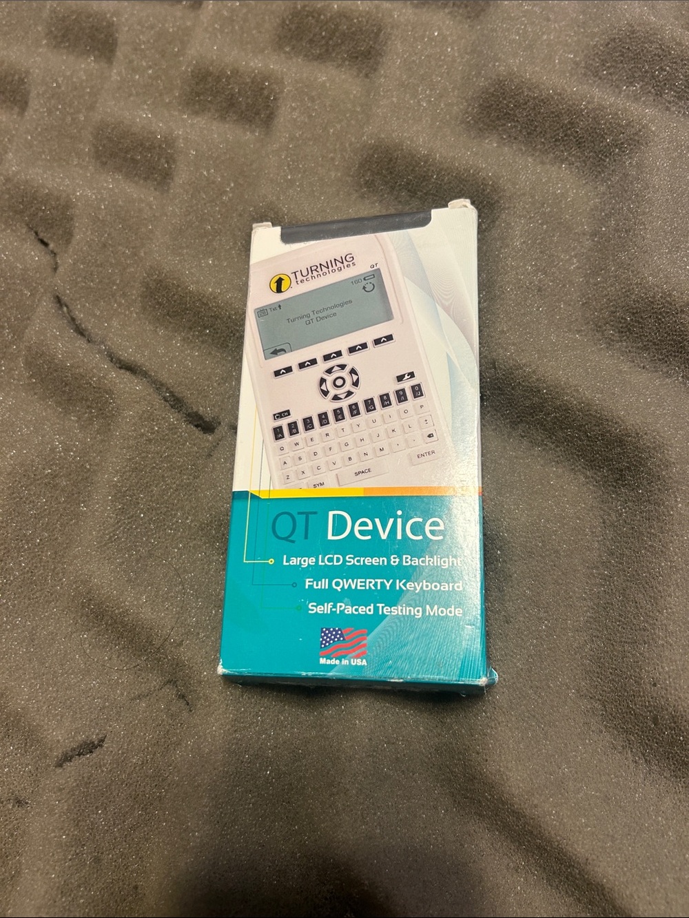 QT Device - Teal/White With Box Self-Paced Testing Mode